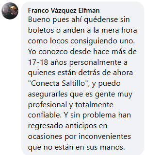 Reseña de Franco Vázquez Elfman
